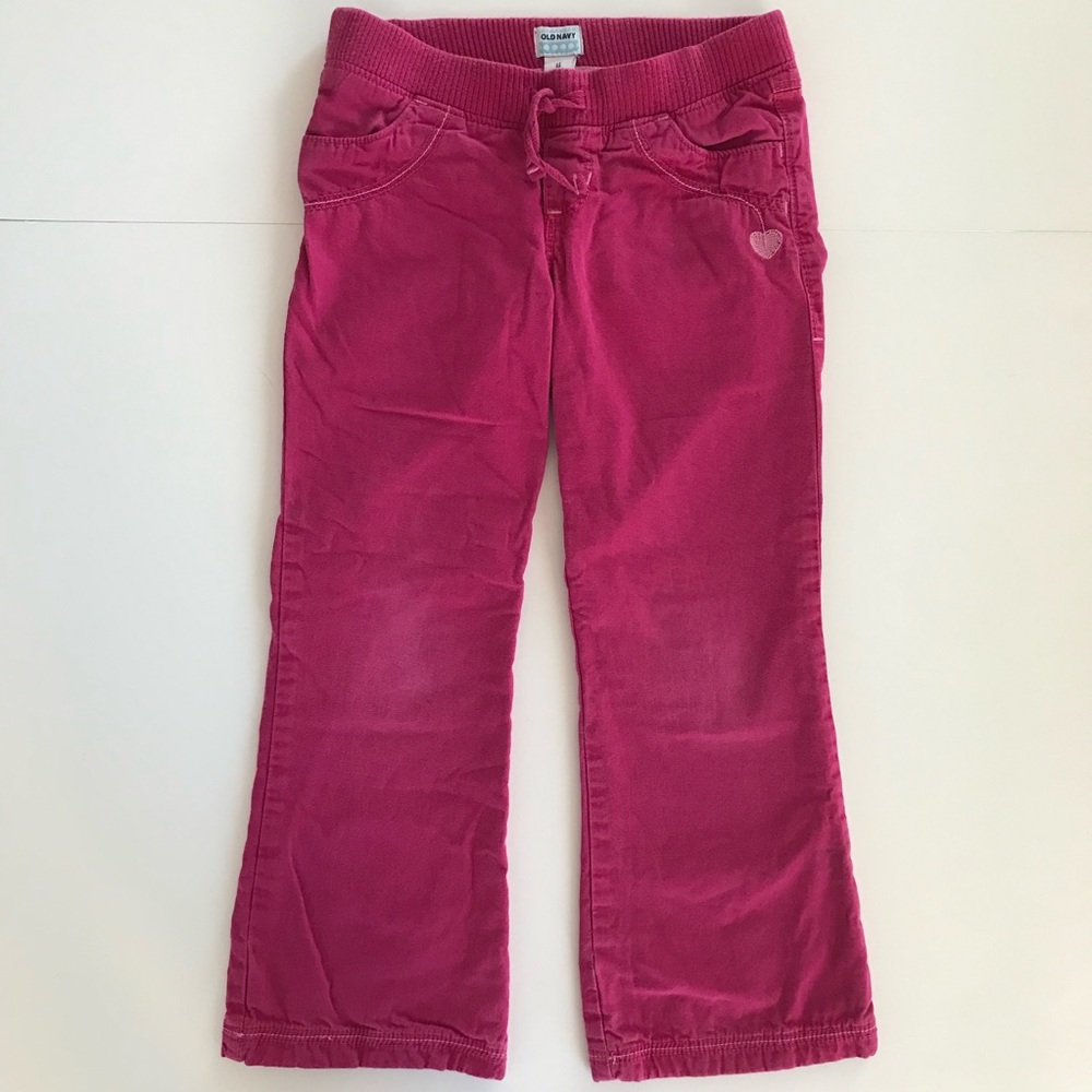 Old Navy Girls Pants Hot Pink Size 5
